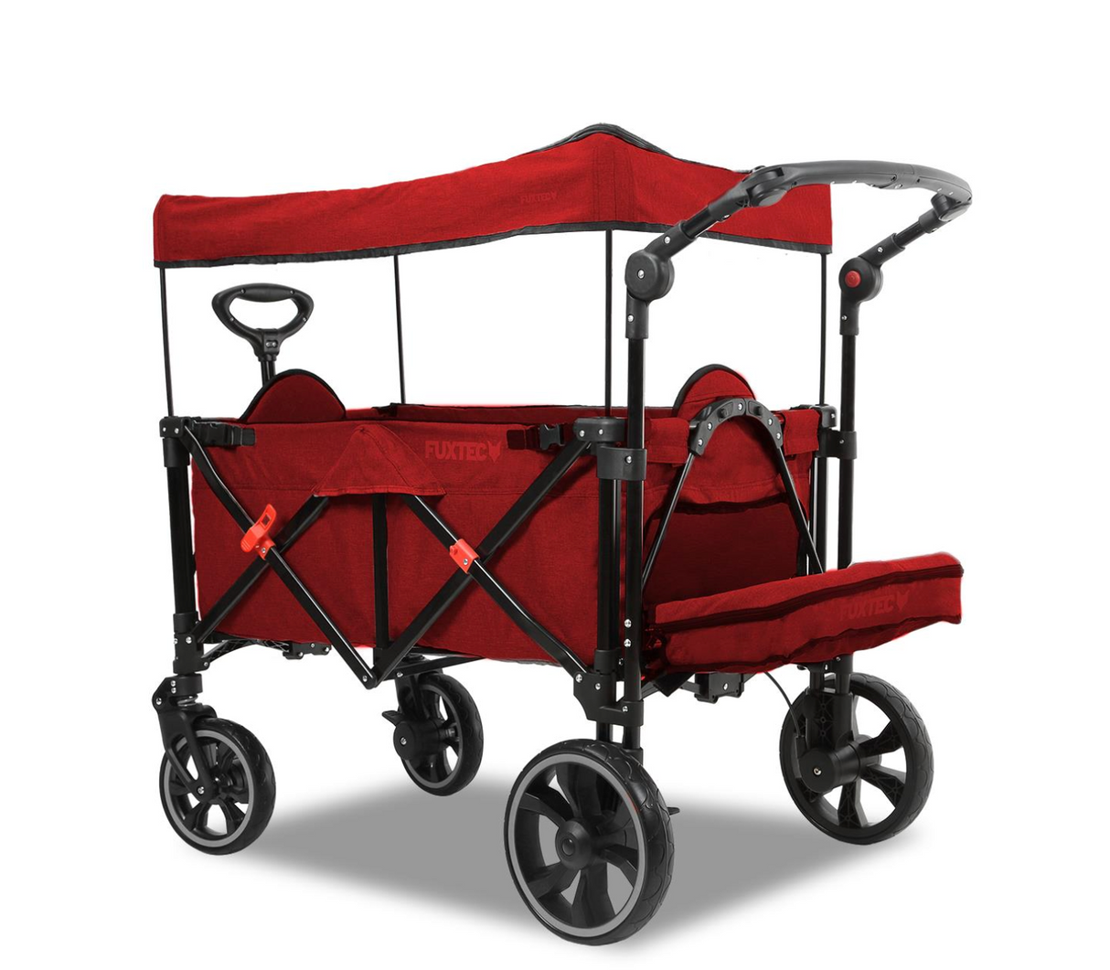 FUXTEC CTC850 Premium Kompakt-Bollerwagen, rot