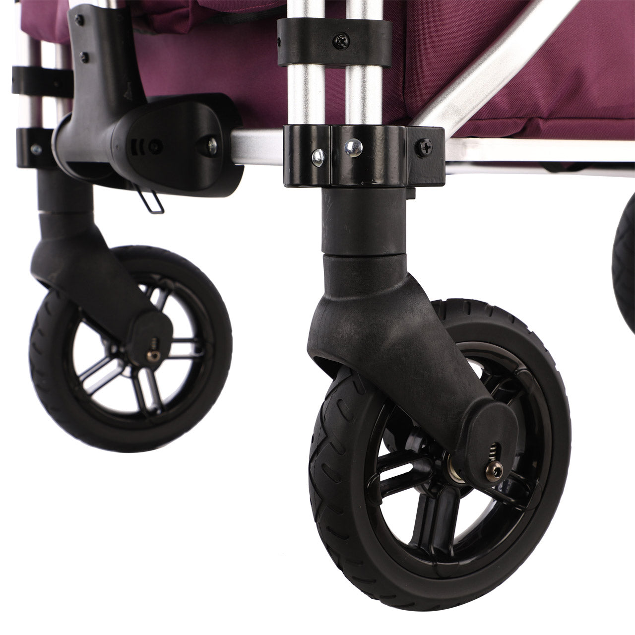 FUXTEC faltbarer Premium Bollerwagen FX-CTL-900 in Lila (Purpur)