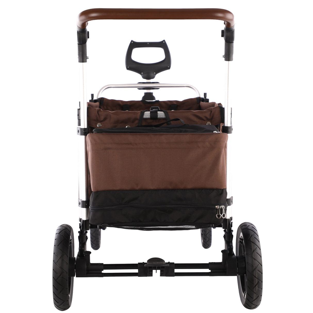 FUXTEC faltbarer Premium Bollerwagen FX-CTL-900 in Braun