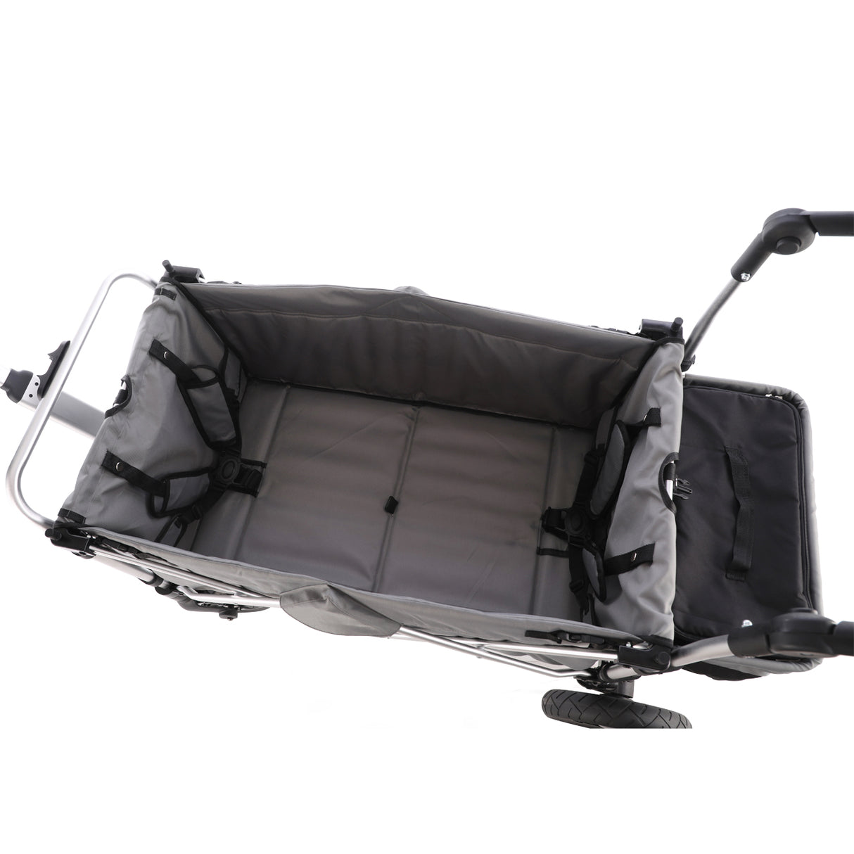 FUXTEC faltbarer Premium Bollerwagen FX-CTL-900 in Grau