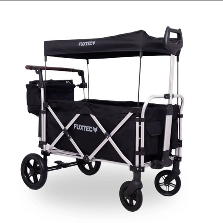FUXTEC faltbarer Premium Bollerwagen FX-CTL950, schwarz