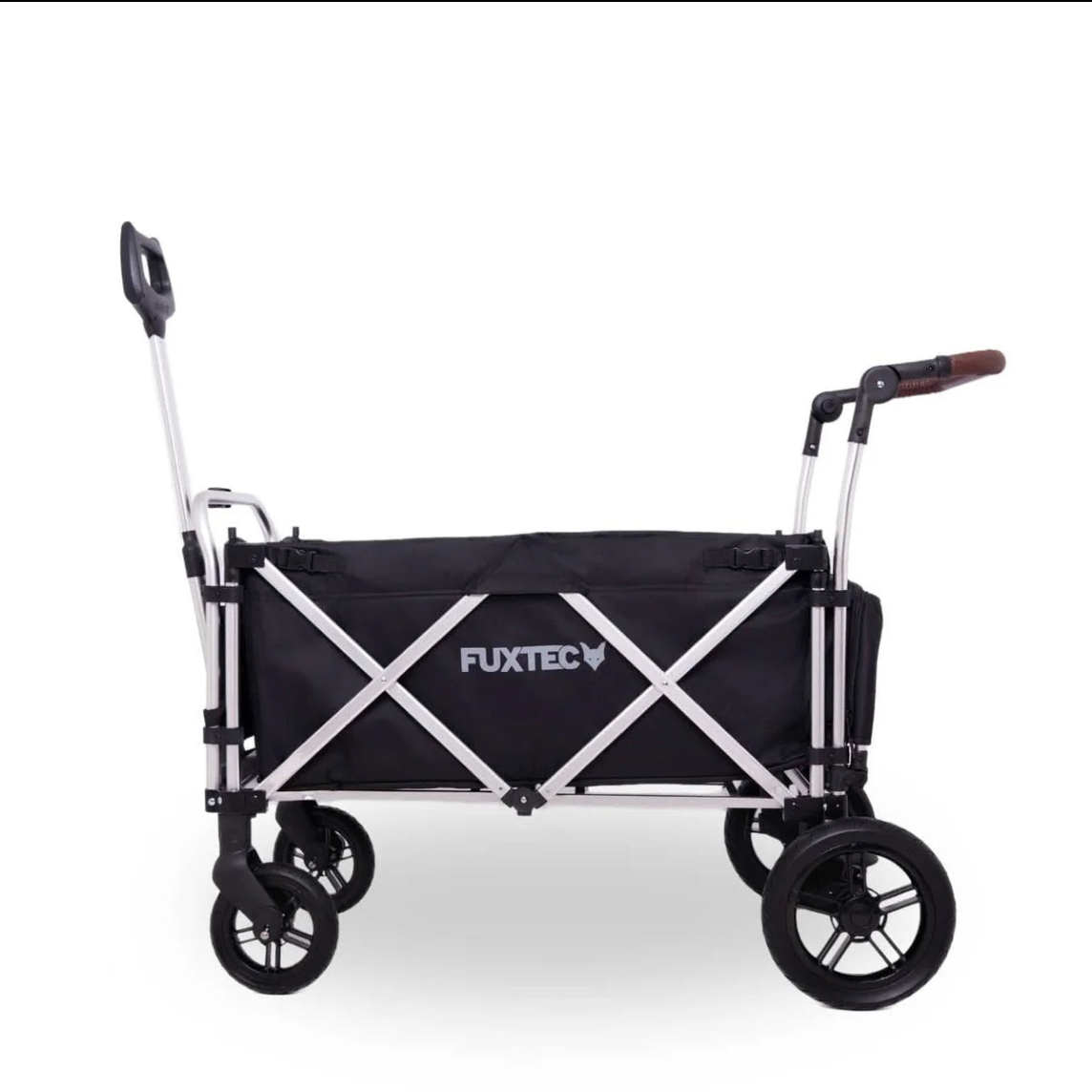 FUXTEC faltbarer Premium Bollerwagen FX-CTL950, schwarz
