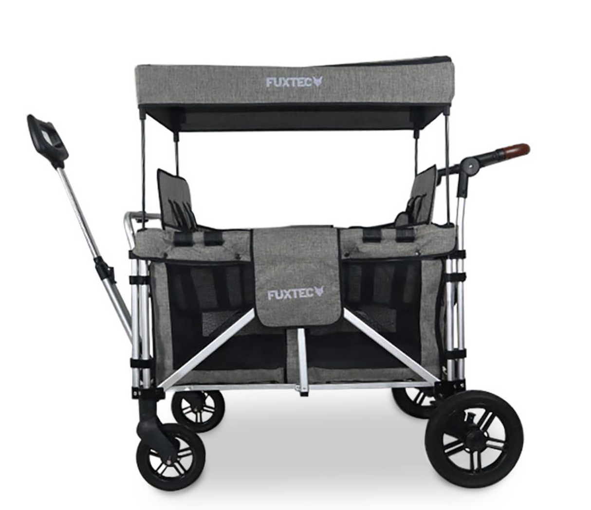 FUXTEC 4-Sitzer XL Luxus Bollerwagen FX-CTXL900 Premium Grau