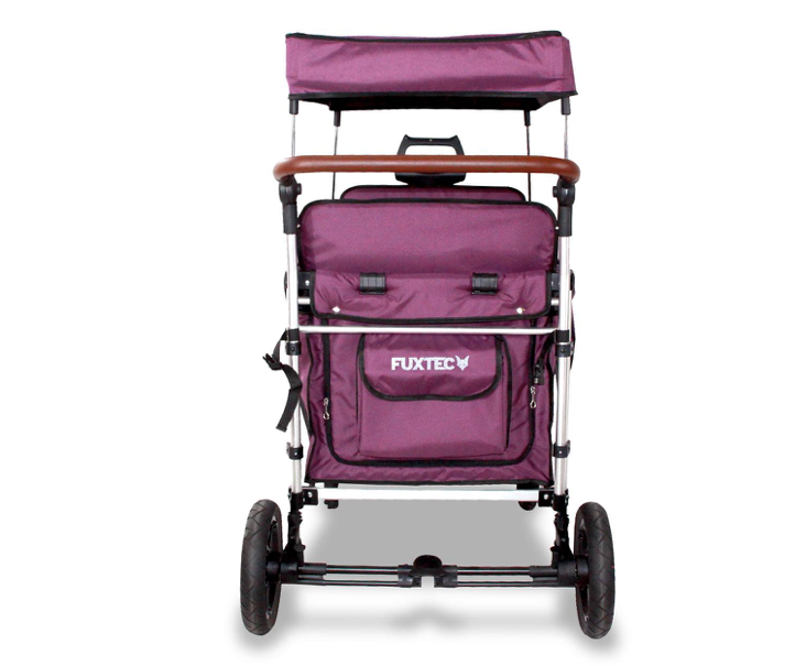 FUXTEC 4-Sitzer XL Luxus Bollerwagen FX-CTXL900 Purpur