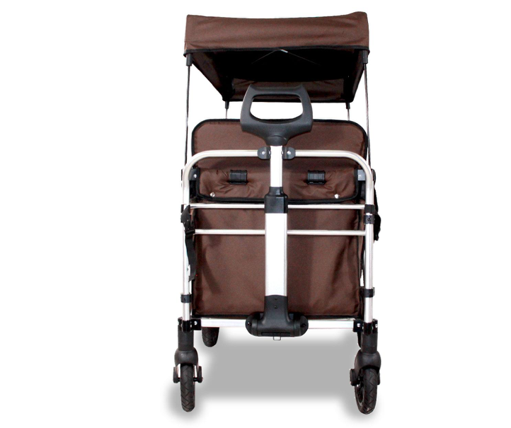 FUXTEC 4-Sitzer XL Luxus Bollerwagen FX-CTXL900 Braun