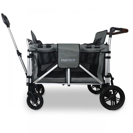 FUXTEC 4-Sitzer XL Luxus Bollerwagen FX-CTXL900 Grau