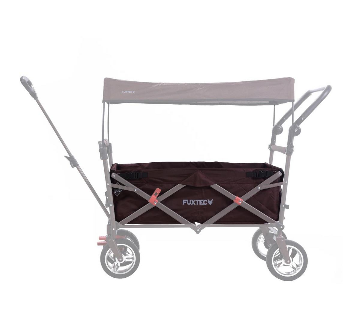 Sitzstoffbezug Bollerwagen CT-700, braun