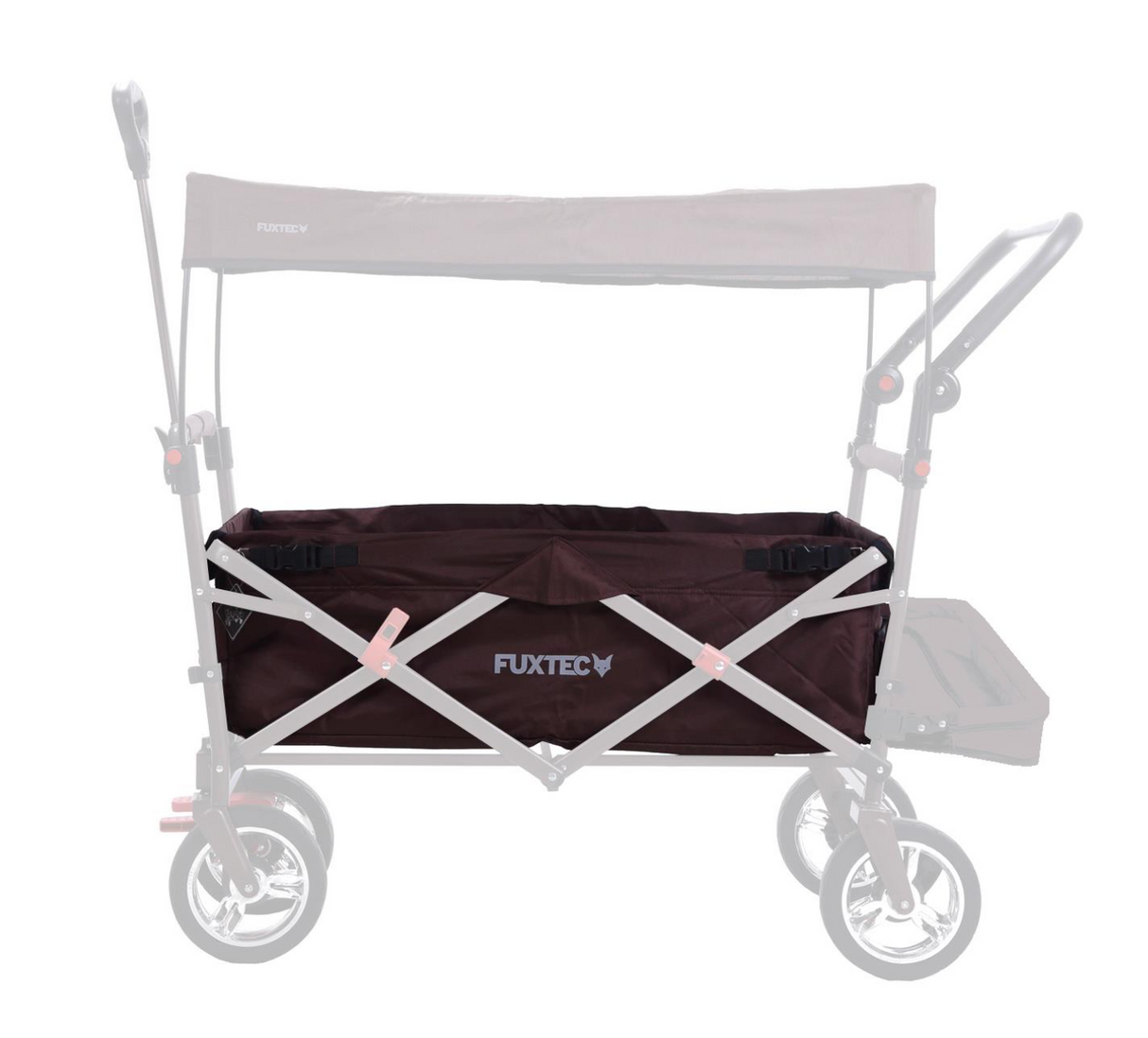 Sitzstoffbezug Bollerwagen CT-800, braun