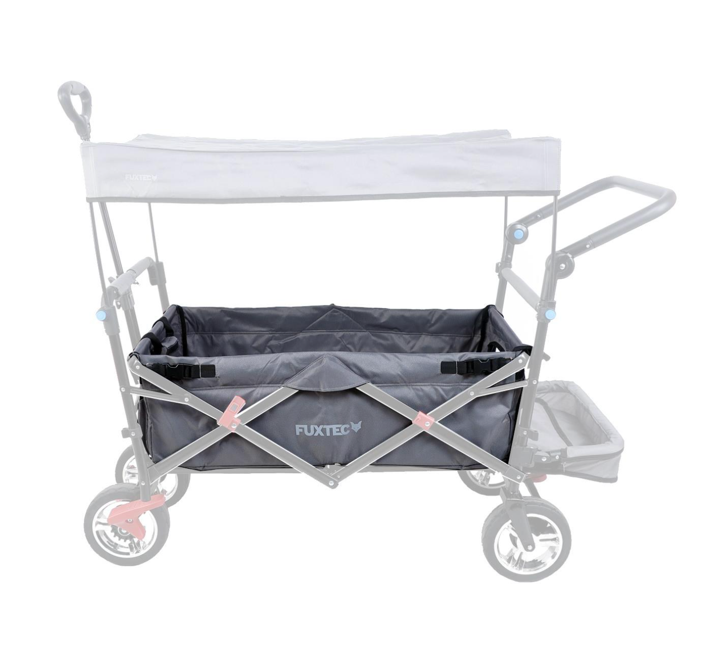 Sitzstoffbezug Bollerwagen CT-800, grau