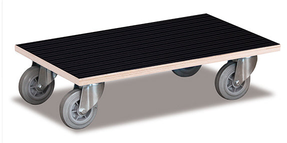 VARIOfit Möbelhund® thermoplastische Bereifung, Riefengummi 300 kg, mh-935.014/mh-939.500/mh-935.500