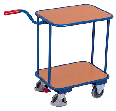 VARIOfit Griffroller mit zwei Holzladeflächen, sw-450.800