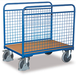 VARIOfit Seitenbügelwagen mit zwei Drahtwänden sw-600.239/sw-700.231/sw-800.237