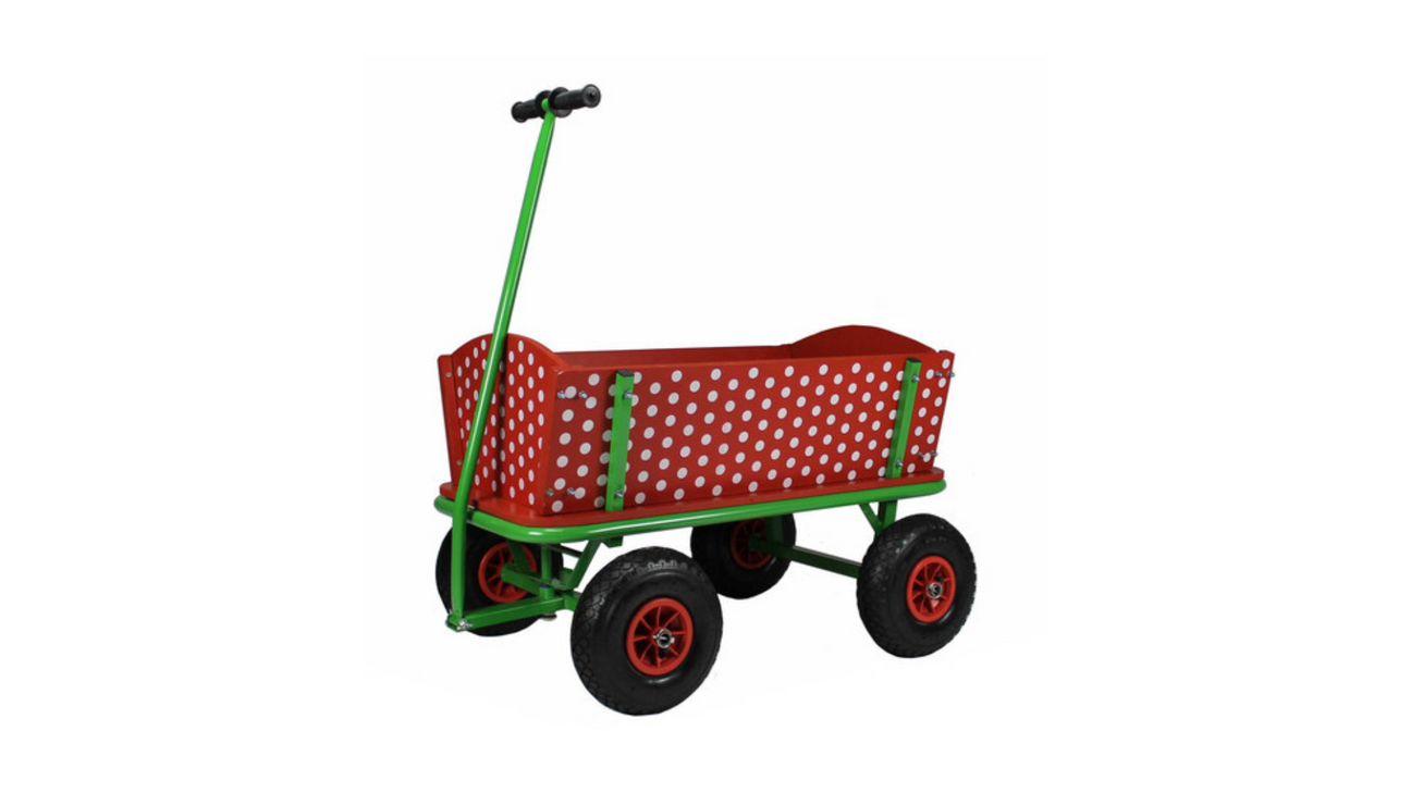 Farbige & bunte Bollerwagen Beachtrekker Style