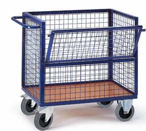 ROLLCART Drahtkastenwagen, 600 kg Tragkraft, 056167 056168