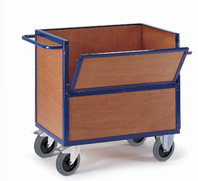 ROLLCART Holzkastenwagen, 600 kg Tragkraft, 056187 056188