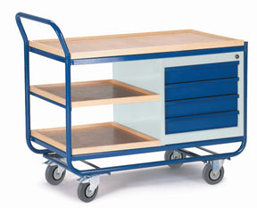 ROLLCART Montagewagen mit Schubladenschrank, 300 kg Tragkraft, 07-4336