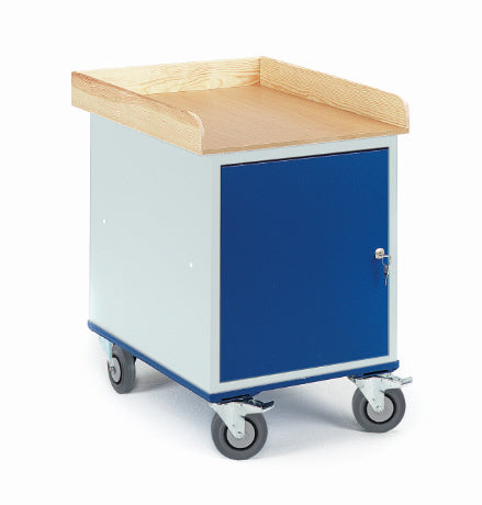 ROLLCART Roll-Stahlschrank, 150 kg Tragkraft, 07-4358