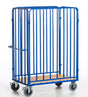 ROLLCART Paketwagen, zwei Längswände, 600 kg Tragkraft, 087641 087642
