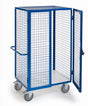 ROLLCART Gitter-Schrankwagen/Zylinderschloss, ESD, 087645ESD 087646ESD