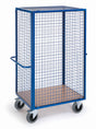 ROLLCART Gitter-Schrankwagen einhängbare Vorderwand, 600 kg Tragkraft, 087665 087666