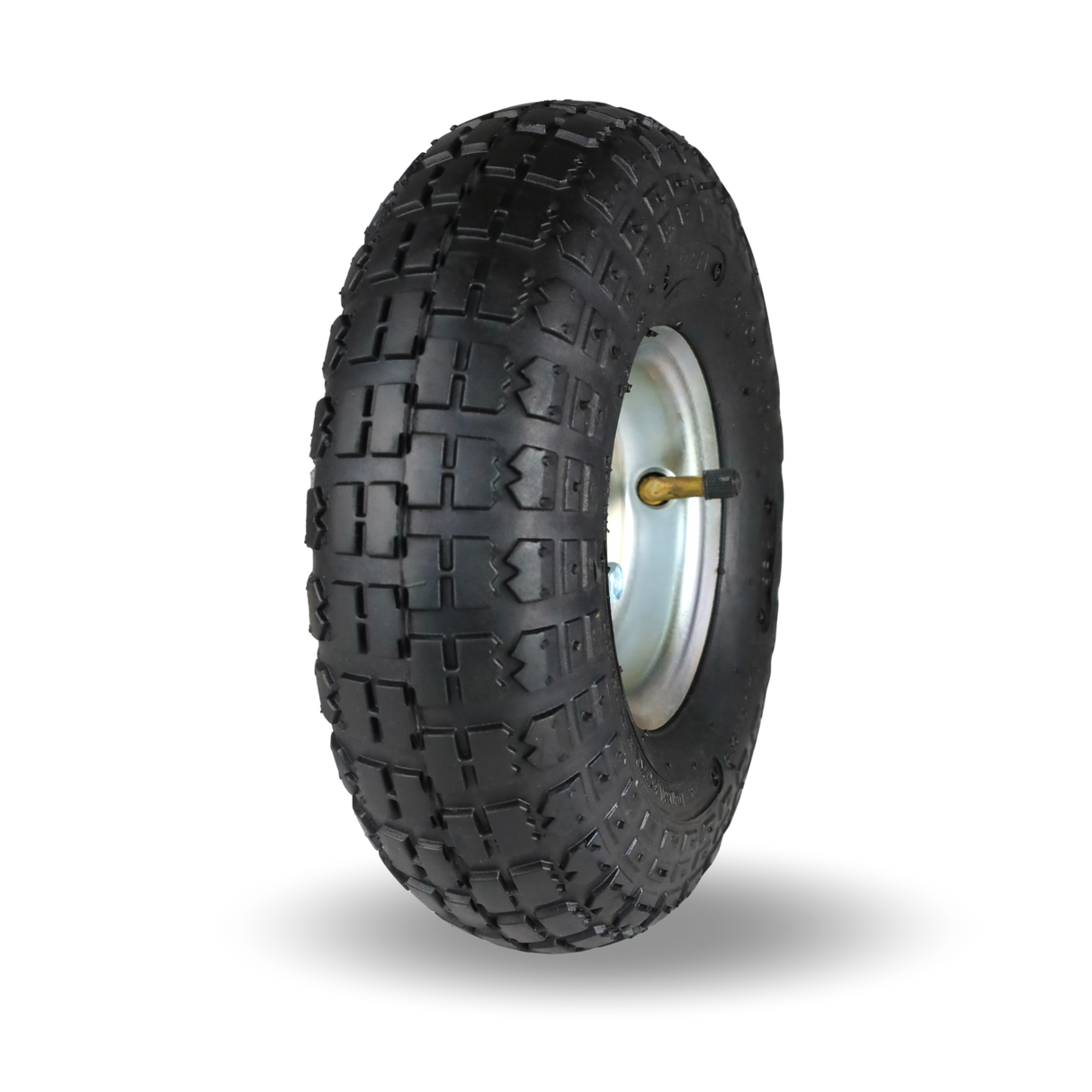 Frosal Ersatzrad Transportwagen 16 mm Achse Silber 4.10 / 3,50 - 4