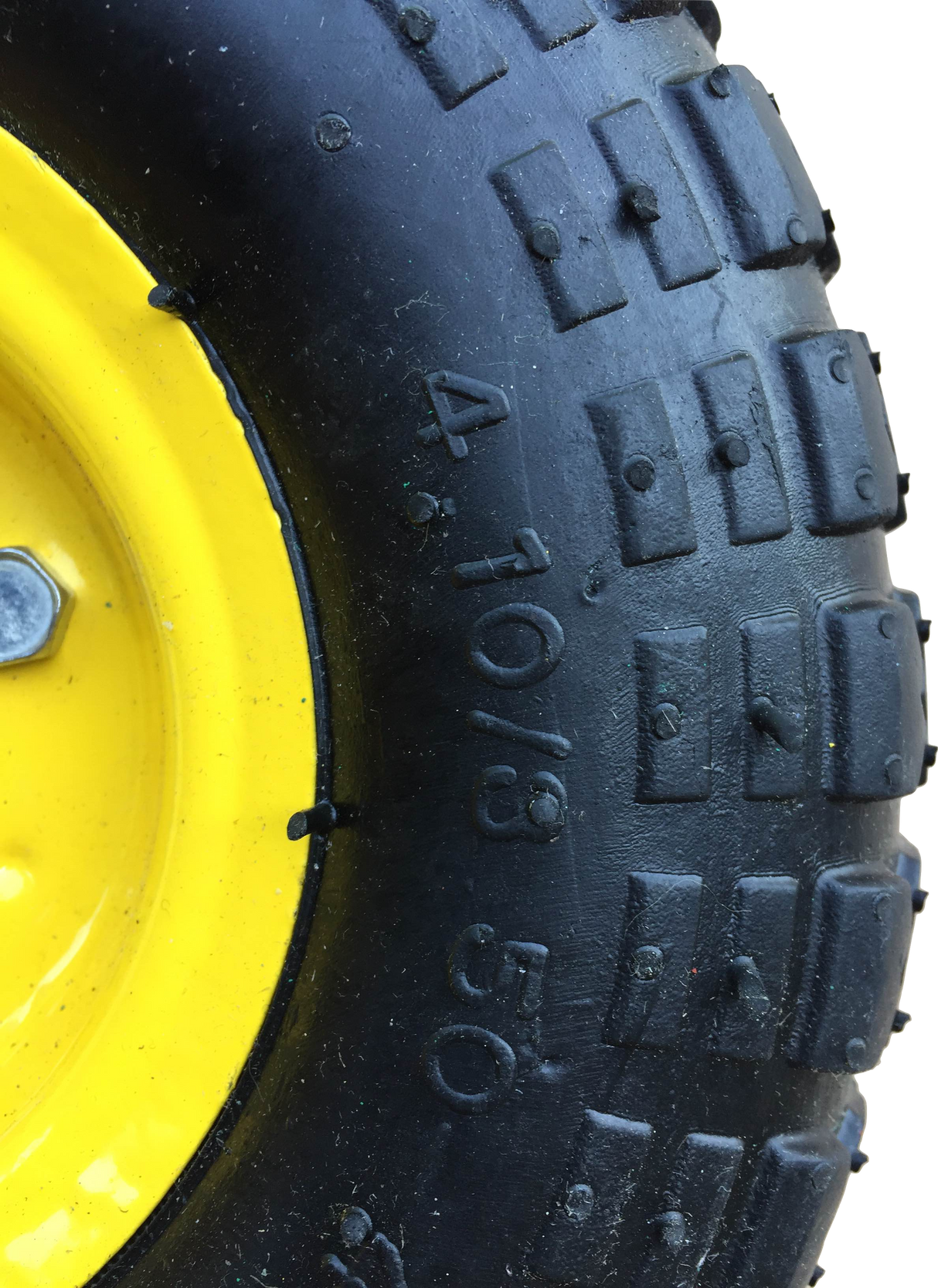 Ersatzrad Transportwagen 16 mm Achse Gelb 4.10 / 3,50 - 4
