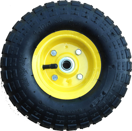 Ersatzrad Transportwagen 16 mm Achse Gelb 4.10 / 3,50 - 4