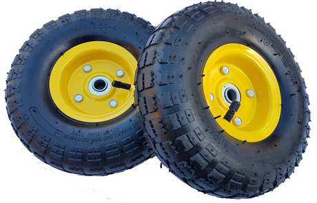 Ersatzrad Transportwagen 16 mm Achse Gelb 4.10 / 3,50 - 4