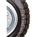 2 x FROSAL Luftrad Stahlfelge Silber | Rad Bollerwagen & Sackkarre | Ersatzrad | 20 mm Achse | Rolle