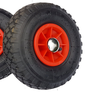 FROSAL Ersatzrad Nabe 25mm/75mm - Rad für Bollerwagen oder Sackkarre mit Achsstopfen 1 Stück