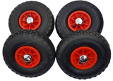 FROSAL Ersatzrad Nabe 25mm/75mm - Rad für Bollerwagen oder Sackkarre mit Achsstopfen