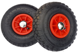 FROSAL Ersatzrad Nabe 25mm/75mm - Rad für Bollerwagen oder Sackkarre mit Achsstopfen