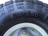 Frosal Ersatzrad pannensicher Transportwagen 16 mm Achse Silber 4.10 / 3,50 - 4