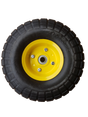 Frosal Ersatzrad Transportwagen pannensicher 16 mm Achse Gelb 4.10 / 3,50