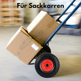 FROSAL Sackkarrenrad - PU Rad Nabe 20mm/60mm für Bollerwagen oder Sackkarre Vollgummi