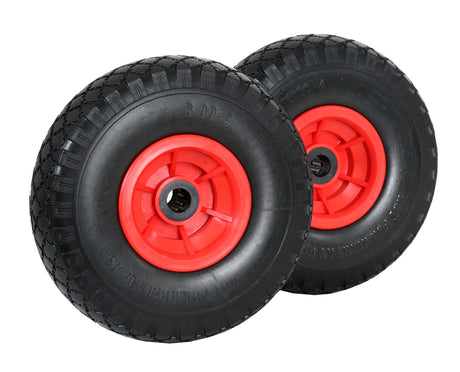 FROSAL Sackkarrenrad - PU Rad Nabe 20mm/60mm für Bollerwagen oder Sackkarre Vollgummi