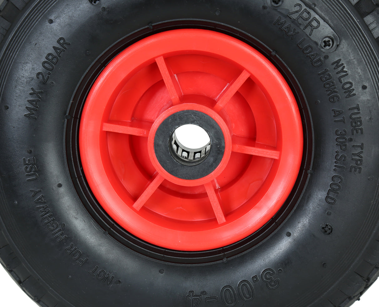 FROSAL Ersatzrad - Rad Nabe 20mm/60mm für Bollerwagen oder Sackkarre mit Achsbefestigung