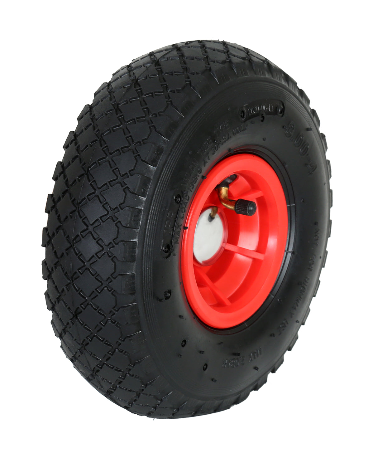 FROSAL Ersatzrad - Rad Nabe 20mm/60mm für Bollerwagen oder Sackkarre mit Achsbefestigung