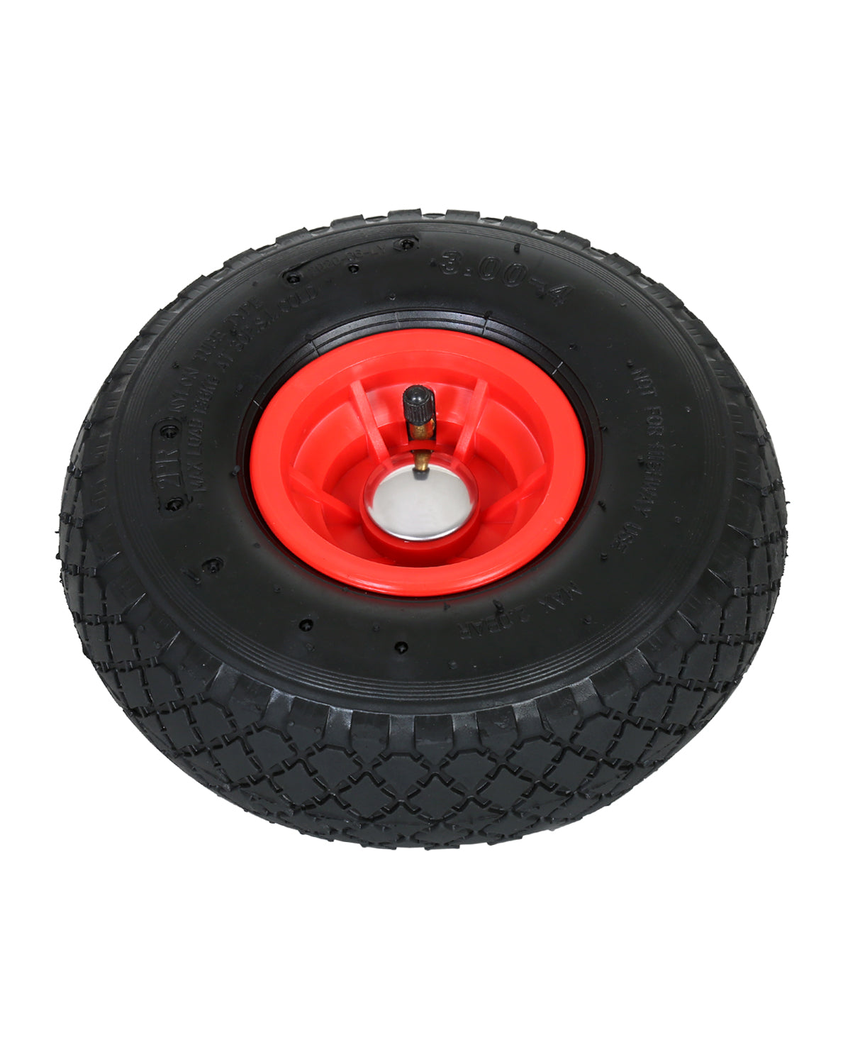 FROSAL Ersatzrad - Rad Nabe 20mm/60mm für Bollerwagen oder Sackkarre mit Achsbefestigung