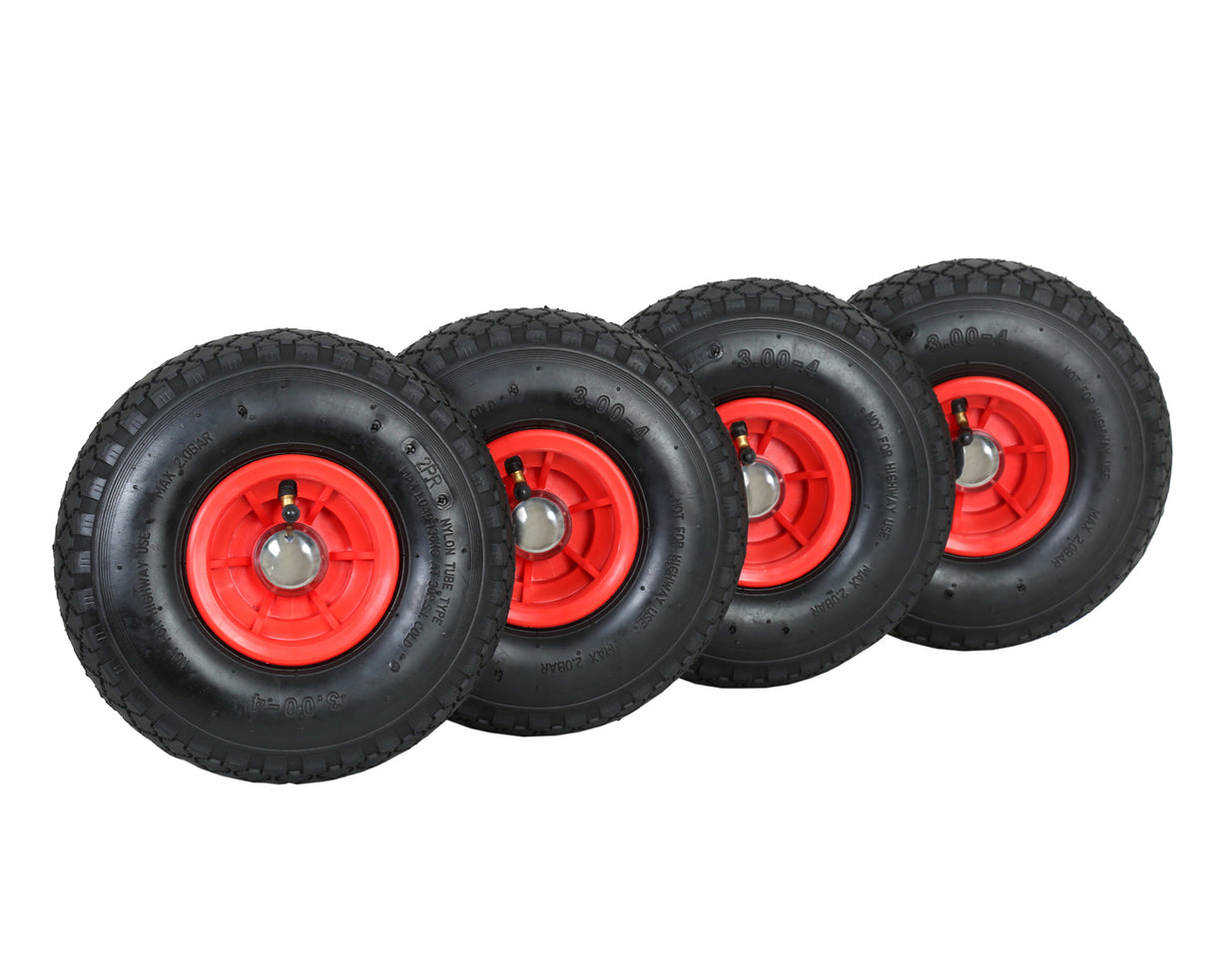 FROSAL Ersatzrad - Rad Nabe 20mm/60mm für Bollerwagen oder Sackkarre mit Achsbefestigung