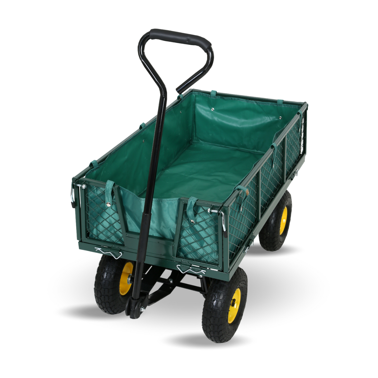 FROSAL Transportwagen Phil Lufträder - Gartenwagen &amp; Transportkarre klappbar