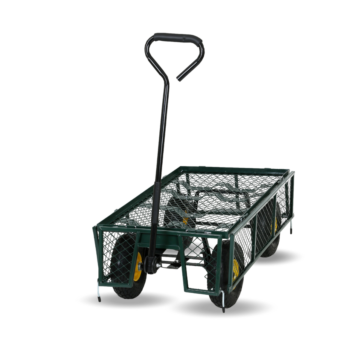 FROSAL Transportwagen Phil Lufträder - Gartenwagen &amp; Transportkarre klappbar