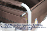 Beachtrekker LiFe faltbar braun mit Bremse