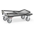 Fetra 1132 7016, 1154 7016 Klappwagen "GREY EDITION", 250 kg, Schiebebügel auf Plattform klappbar