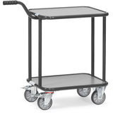 Fetra 1164 7016 Griffroller "GREY EDITION", 250 kg, 2 Holzplattformen