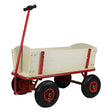 Beachtrekker Style Natur Holzbollerwagen