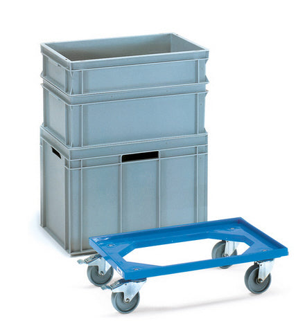 Fetra 13590 Eurokasten-Roller mit offenem Rahmen aus Kunststoff