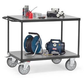 Fetra 2400 7016, 2401 7016, 2402 7016, 2403 7016 Schwere Tischwagen "GREY EDITION" bis 600 kg