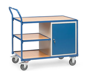 Fetra 2632 Werkstattwagen mit Schrank und drei Ladeflächen