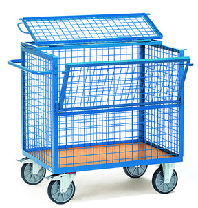 Fetra 2762/2763 Drahtkastenwagen mit Drahtgitter und Deckel